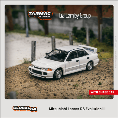 [Pre-Order] Mitsubishi Lancer RS Evolution III - Lamley Special Edition (White)