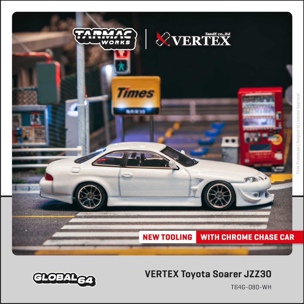 [Pre-Order] VERTEX Toyota Soarer JZZ30 (White)