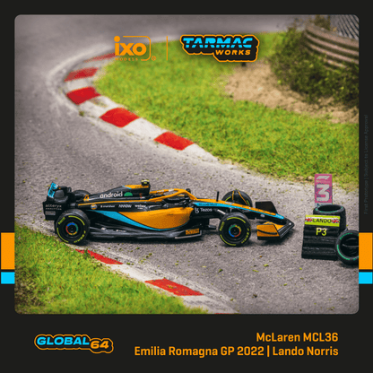 Spark Mclaren MCL36 #4 Lando Norris Emilia Romagna GP 2022 1 Spark Mclaren MCL36 #4 Lando Norris Emilia Romagna GP 2022 1