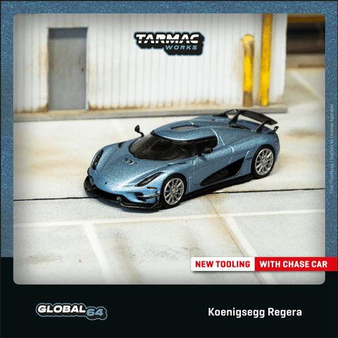 [Pre-Order] Koenigsegg Regera (Light Blue Metallic)