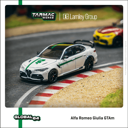 Alfa Romeo Giulia GTAm - Lamley Special Edition (White/Green)