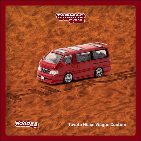 Toyota Hiace Wagon Custom (Red)