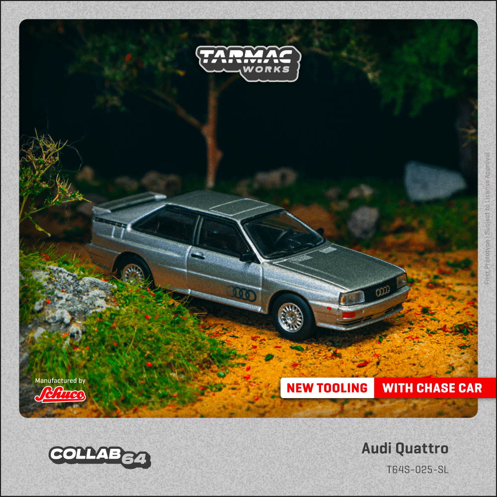 [Pre-Order] Audi Quattro (Silver)