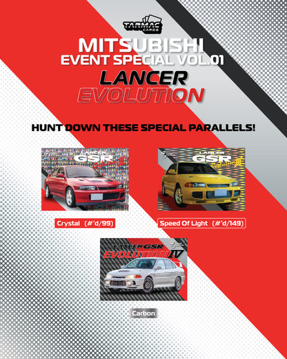Tarmac Cards Mitsubishi Event Special Vol.01