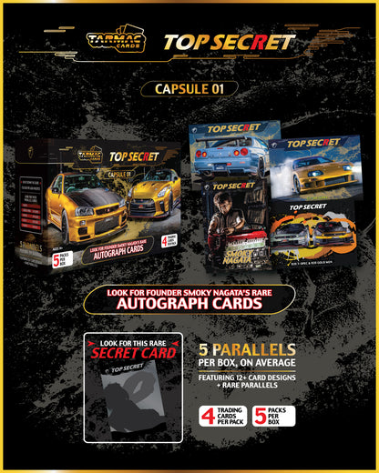 [Pre-Order] Tarmac Cards Top Secret Capsule 01