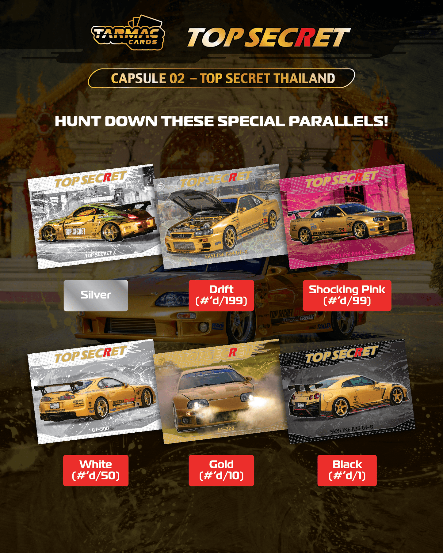 Tarmac Cards Top Secret Capsule 02