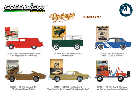 [Pre-Order] Vintage Ad Cars Series 11