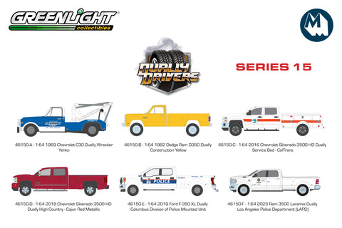 [Pre-Order] Dually Drivers Series 15