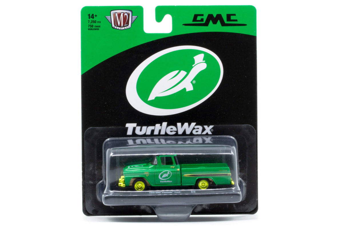 M2 Drivers 132 - 1959 GMC Fleetside Truck - Turtle Wax