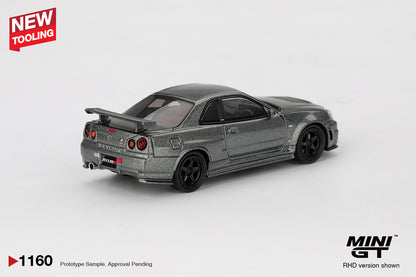 #1160 - Nissan Skyline GT-R, NISMO BNR34 CRS Version (Dark Metal Grey)