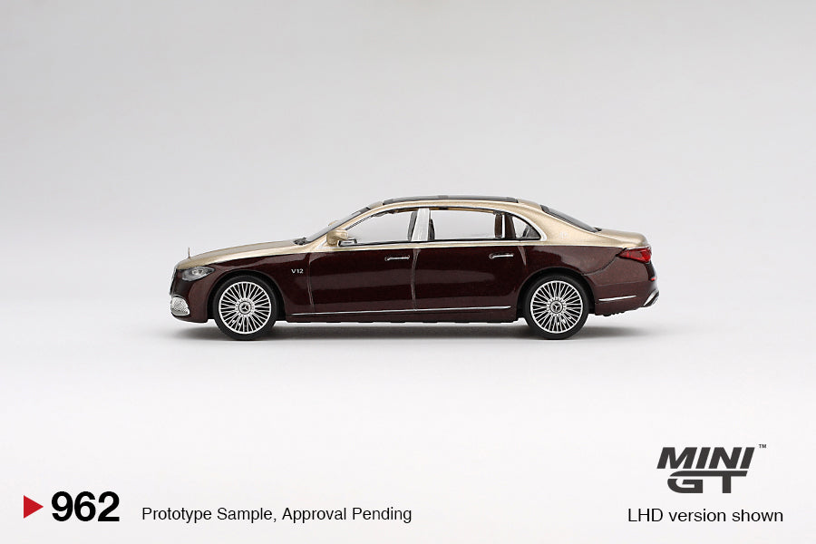 #962 - Mercedes-Maybach S 680 (Gold / Dark Red Metallic)