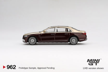 #962 - Mercedes-Maybach S 680 (Gold / Dark Red Metallic)
