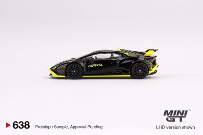 #638 - Lamborghini Huracán STO Nero Noctis