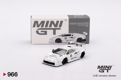 #966 - Lamborghini Countach LB-WORKS White 2024 Tokyo Auto Salon