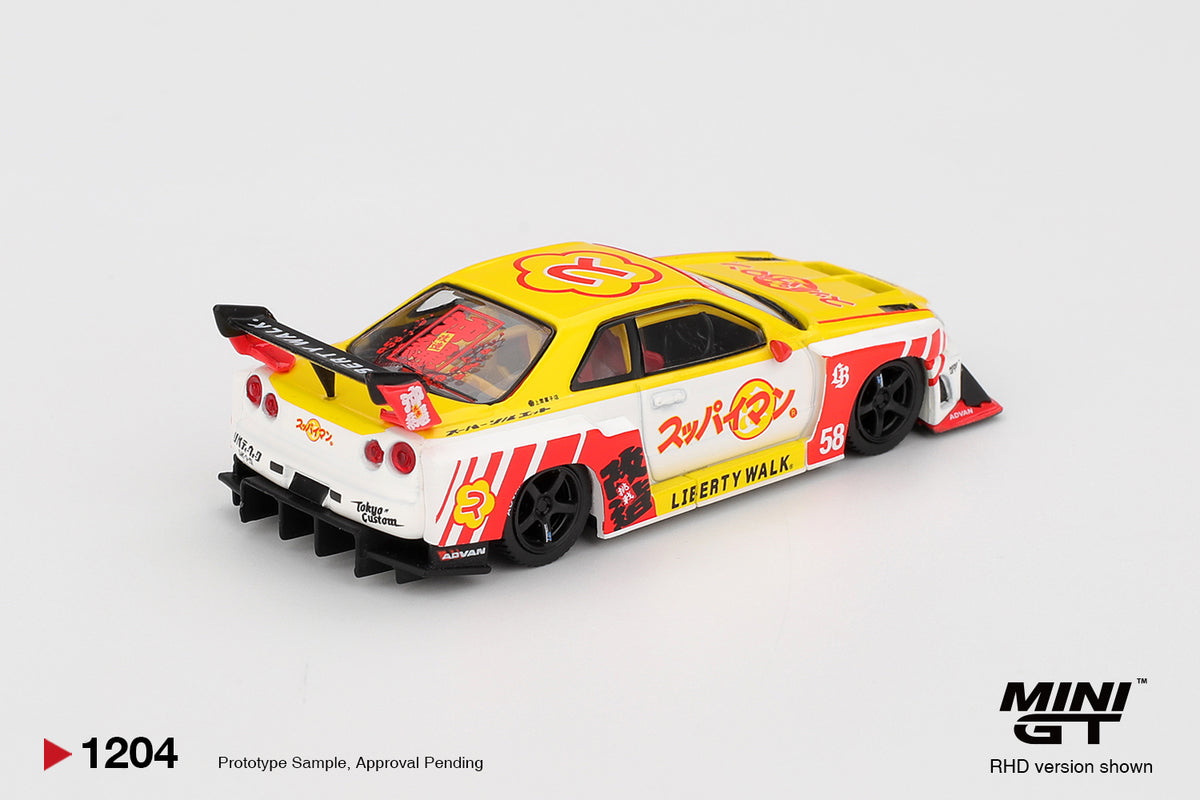 #1204 - Nissan LB-ER34 Super Silhouette Skyline Suppaiman Okinawa