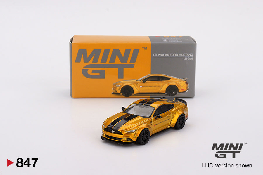 #847 - LB-WORKS Ford Mustang (LB Gold)