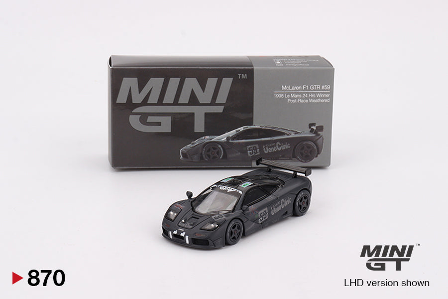 #870 - McLaren F1 GTR #59 1995 Le Mans 24Hr Winner Post-Race Weathered