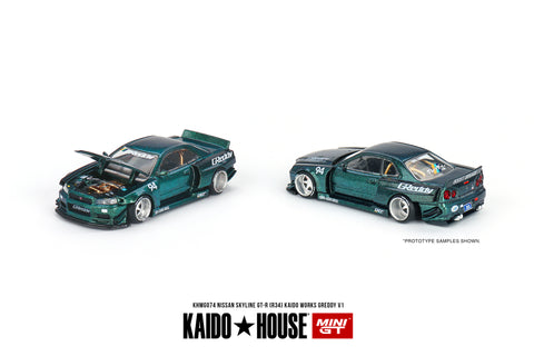 #074 - Nissan Skyline GT-R (R34) Kaido Works GReddy V1