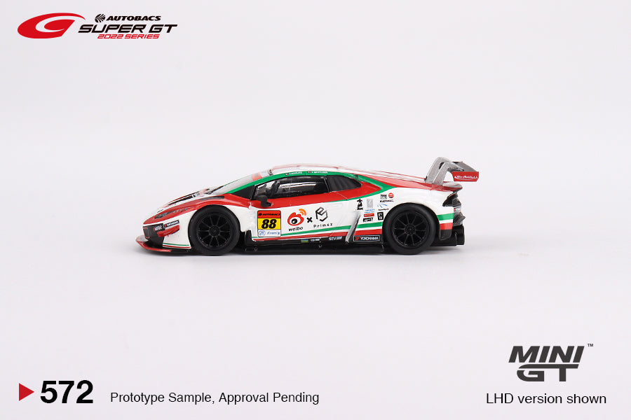 #572 - Lamborghini Huracán GT3 EVO #88 “Weibo Primez Lamborghini GT3” JLOC 2022 Super GT Series