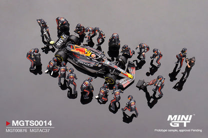 Oracle Red Bull Racing RB19 #1 Max Verstappen 2023 F1 2023 Japanese Grand Prix Pit Crew Set