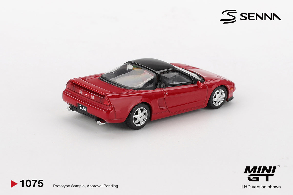 #1075 - Honda NS-X Prototype Midship Sports 1989 Ayrton Senna w/ Figure