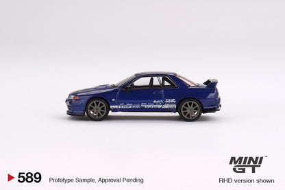 #589 - Nissan Skyline GT-R Top Secret VR32 (Metallic Blue)