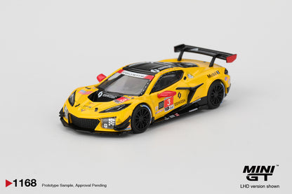 #1168 - Chevrolet Corvette Z06 GT3.R #3 Corvette Racing by Pratt Miller Motorsports 2025 IMSA Daytona 24 Hrs