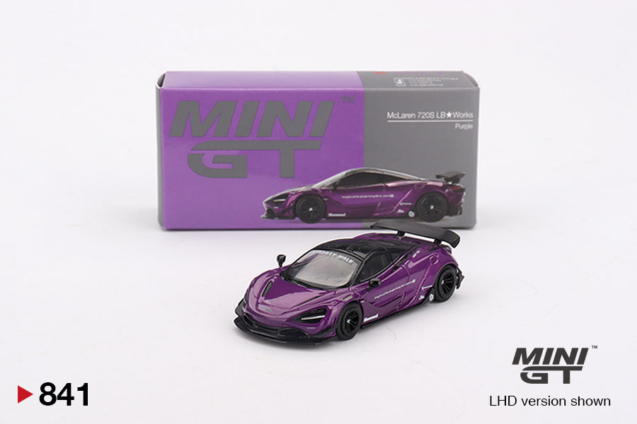 #841 - McLaren 720S LB★Works (Purple)