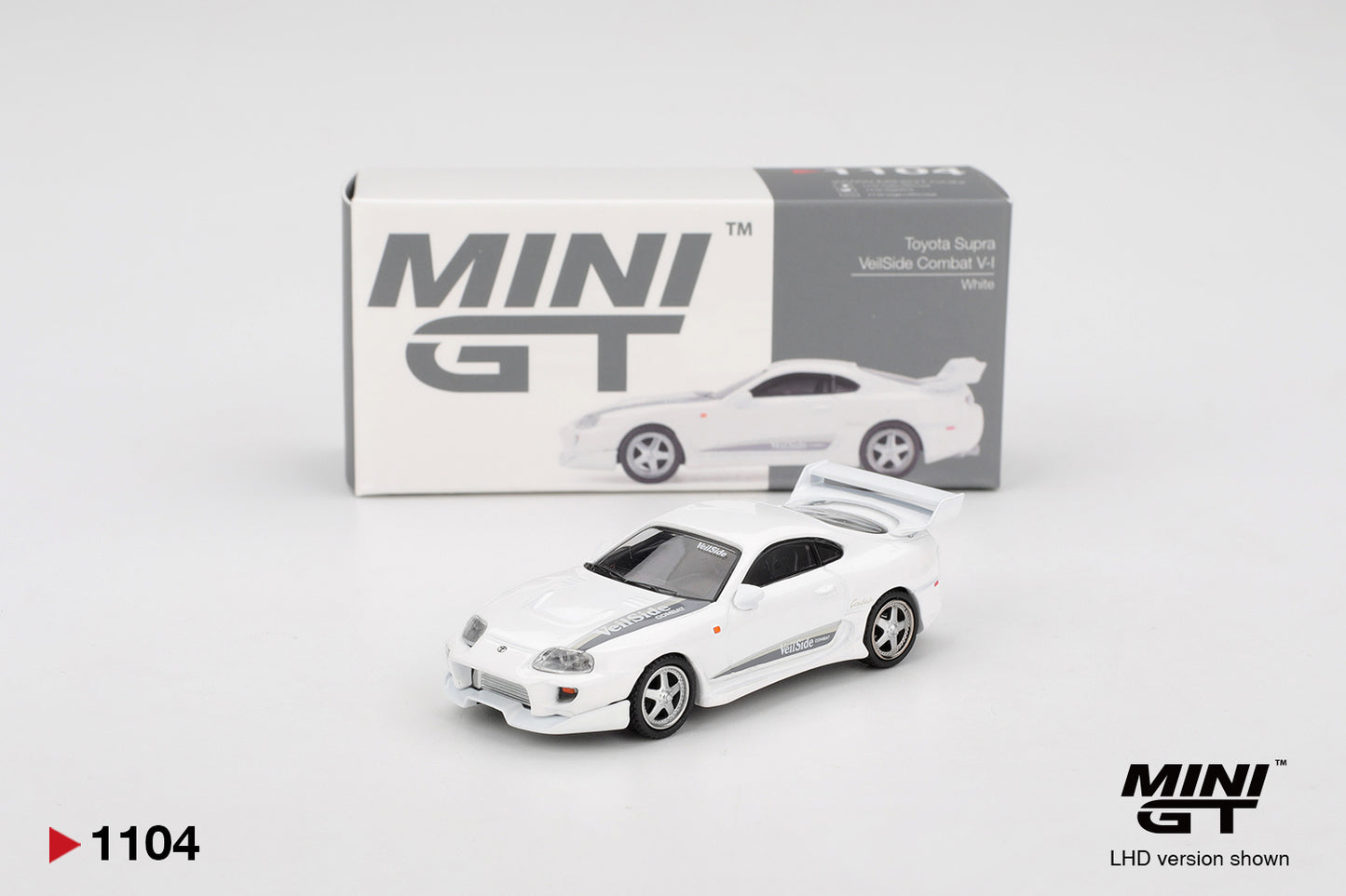 #1104 - Toyota Supra VeilSide Combat V-I (White)