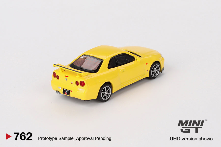 #762 - Nissan Skyline GT-R (R34) V-Spec Lightning (Yellow)