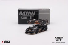 #803 - Lamborghini Aventador SVJ 63 Roadster Nero Aldebaran