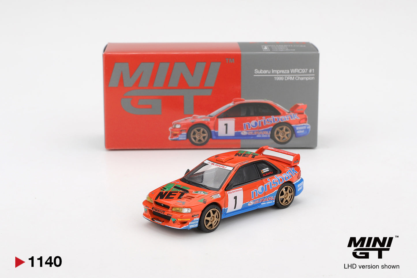 #1140 - Subaru Impreza WRC97 #1 1999 DRM Champion