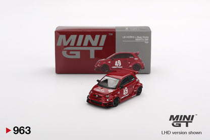 #963 - LB-WORKS x Abas Works ABARTH 595 (Red)