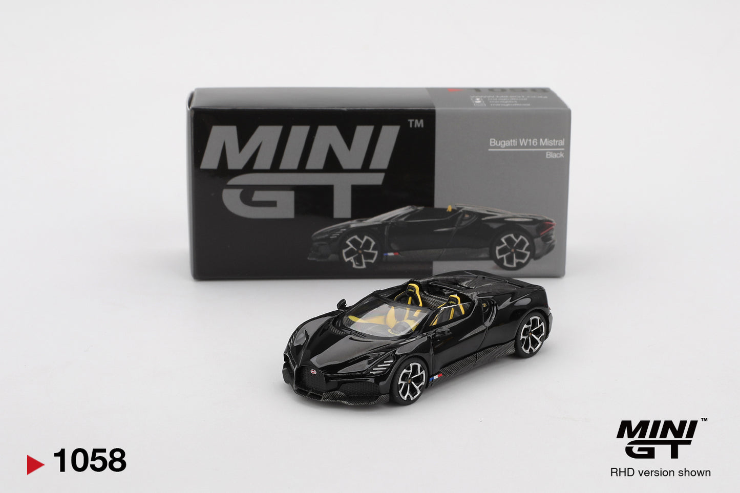 #1058 - Bugatti W16 (Mistral Black)