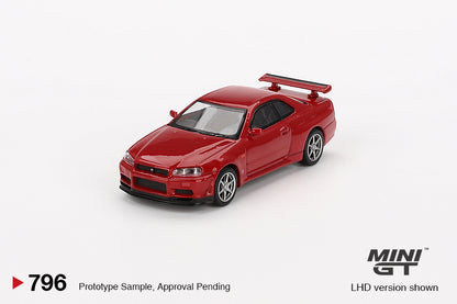 #796 - Nissan Skyline GT-R (R34) V-Spec (Active Red)