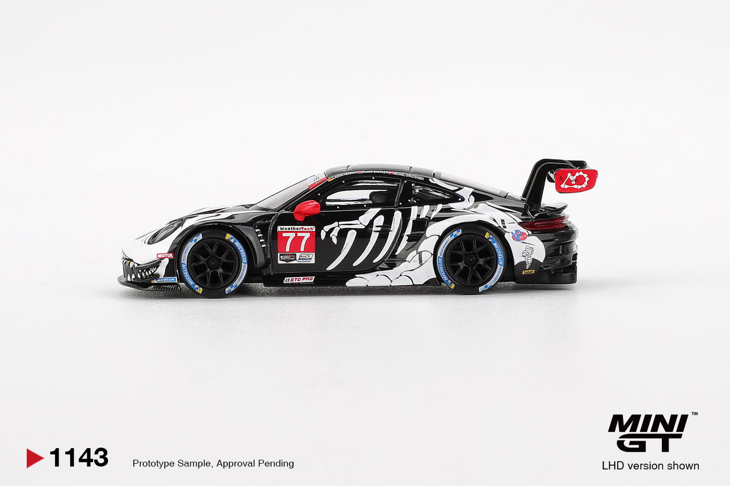 #1143 - Porsche 911 GT3 R #77 AO Racing 2025 IMSA Petit Le Mans