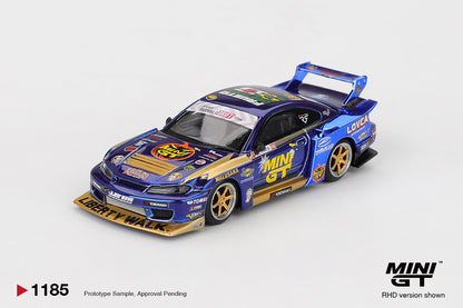 #1185 - Nissan LB-Super Silhouette S15 SILVIA #555 Team MINI GT Liberty Walk 2025 Formula Drift Halloween Special