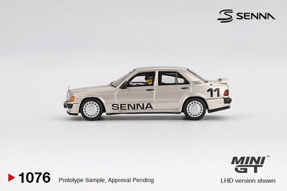 #1076 - Mercedes-Benz 190 E 2.3-16 #11 Ayrton Senna 1984 Nürburgring Race of Champions w/ Figure