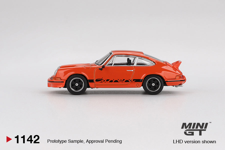 #1142 - Porsche 911 Carrera RS 2.7 (Tangerine with Black Livery)