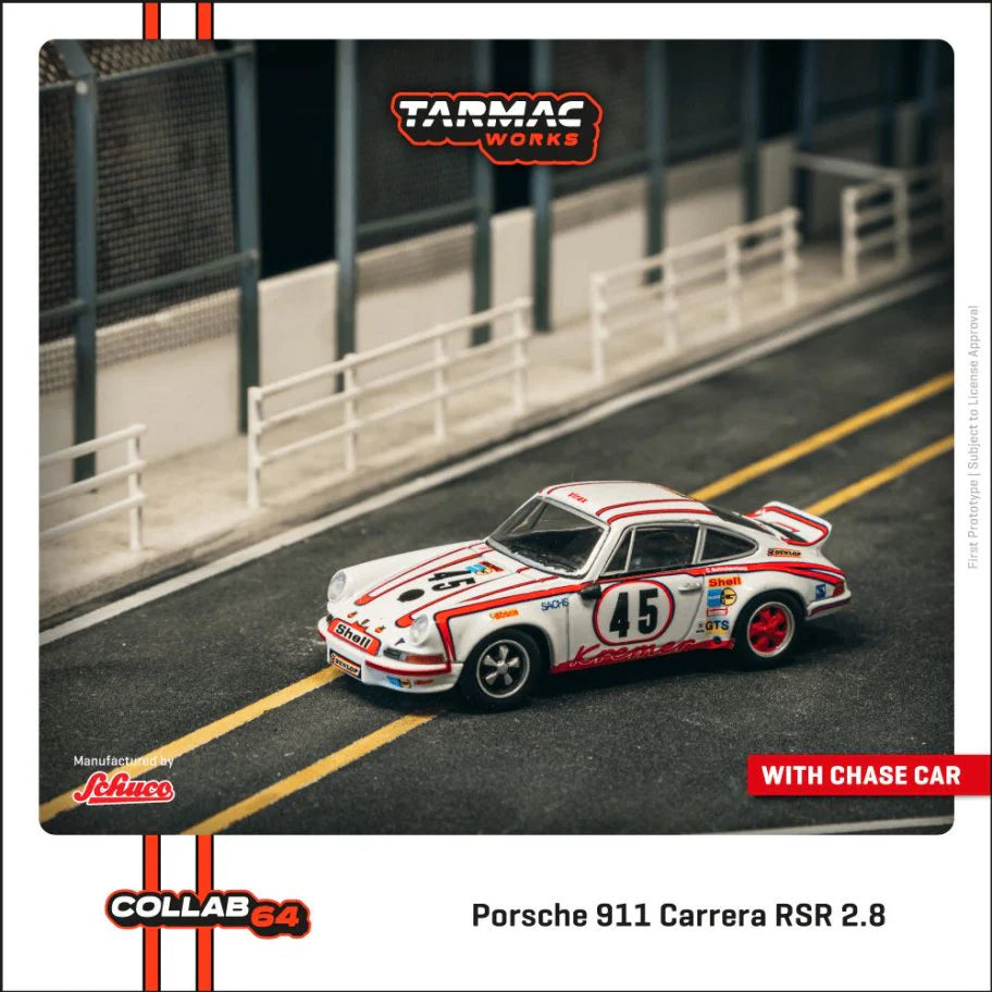 [Pre-Order] Porsche 911 Carrera RSR 2.8 - 24h Le Mans 1973 #45 Winner
