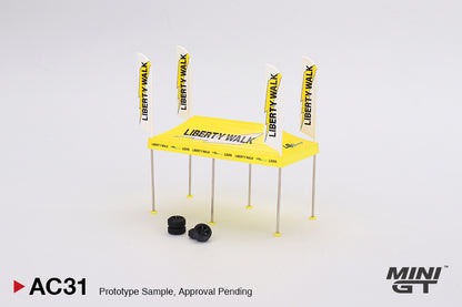 1:64 Paddock Service Tent Set - LB Racing