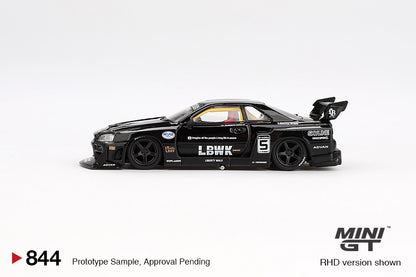 #844 - Nissan LB-ER34 Super Silhouette Skyline (Black)