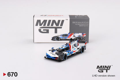 #670 - BMW M Hybrid V8 GTP #24 2023 IMSA Daytona 24 Hrs