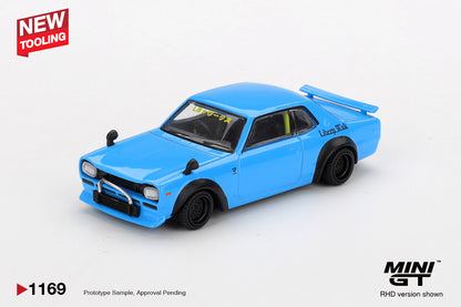 #1169 - Nissan LB★Works HAKOSUKA (Baby Blue)