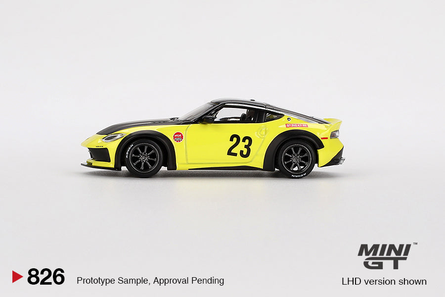 #826 - Nissan Z LB★NATION WORKS (Ikazuchi Yellow)