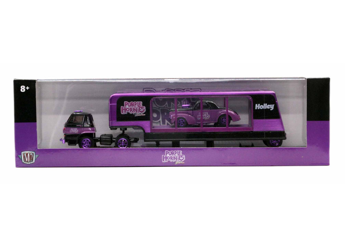 1970 Dodge L600 COE / 1941 Willys Coupe - Holley + Purple Hornies