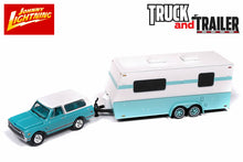 1970 Chevrolet Blazer with Camper Trailer