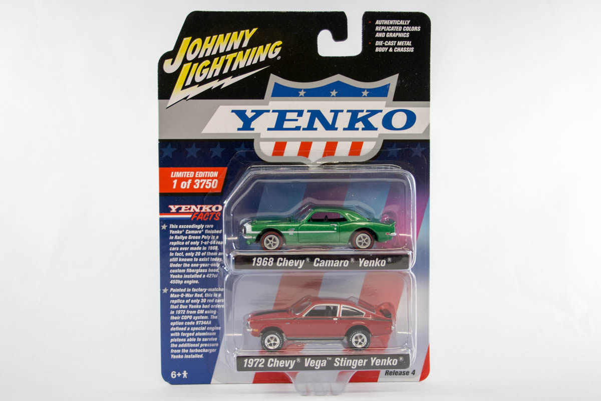 1968 Chevy Camaro Yenko / 1972 Chevy Vega Stinger Yenko