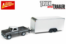 1965 Chevy Pickup with Enclosed Car Trailer