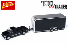 2000 Chevrolet Silverado with Enclosed Car Trailer